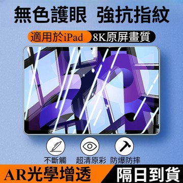 平板保護貼 玻璃貼 護眼藍光貼 適用於 iPad 12 mini Air 8 7 6 11吋 M3 M4 M5 11代
