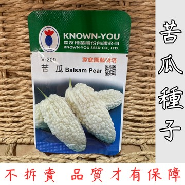 【台灣現貨-天天出】苦瓜種子 蔬菜種子 苦瓜 種子 高發芽率 易種植 家庭園藝 夏季蔬果