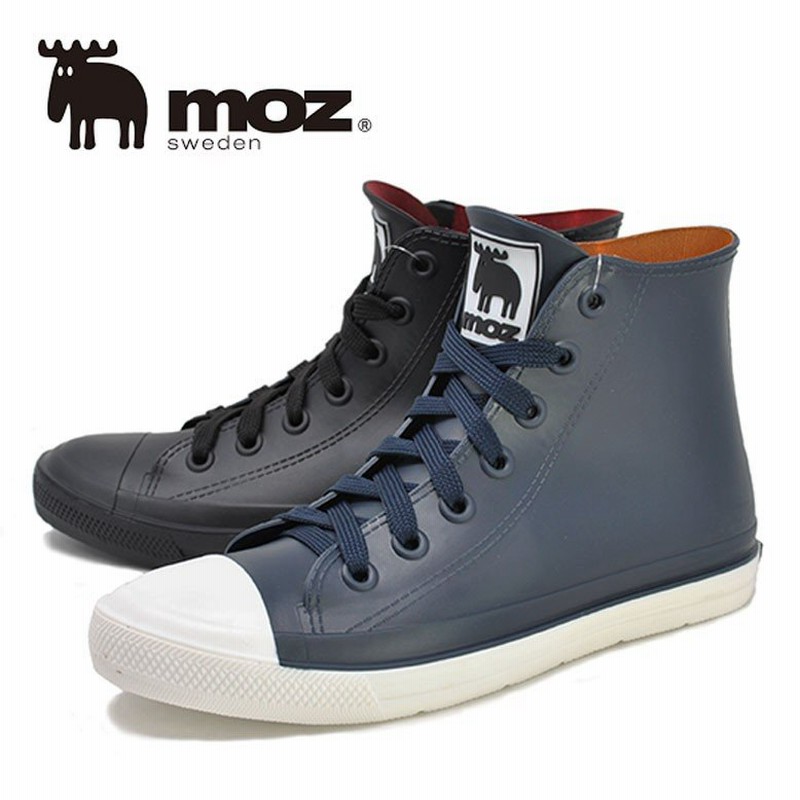 レディース 防水 レインブーツ ショート Moz Sweden モズ 8417 梅雨 スニーカー風レインブーツ 長靴 雨靴 ハイカット スニーカー レインシューズ 通販 Lineポイント最大0 5 Get Lineショッピング