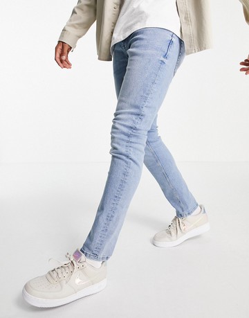 Only & Sons slim jeans in light blue