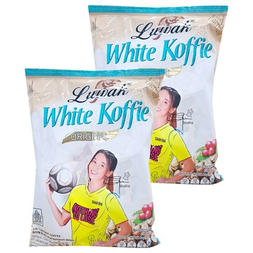 Kopi Luwak WHITE COFFEE CARAMEL 三合一咖啡  20g  18包  2袋
