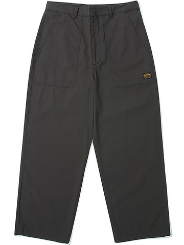 M Label Regular Fit Uniform Pants_Slate Black