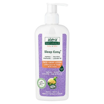 Aleva Naturals, Sleep Easy 鎮靜乳液，8 液量盎司（240 毫升）