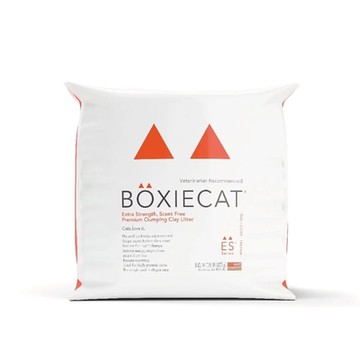 BOXIECAT博識貓無粉塵黏土貓砂-紅色益生菌加強 28LB28LB/12.7kg x2入組