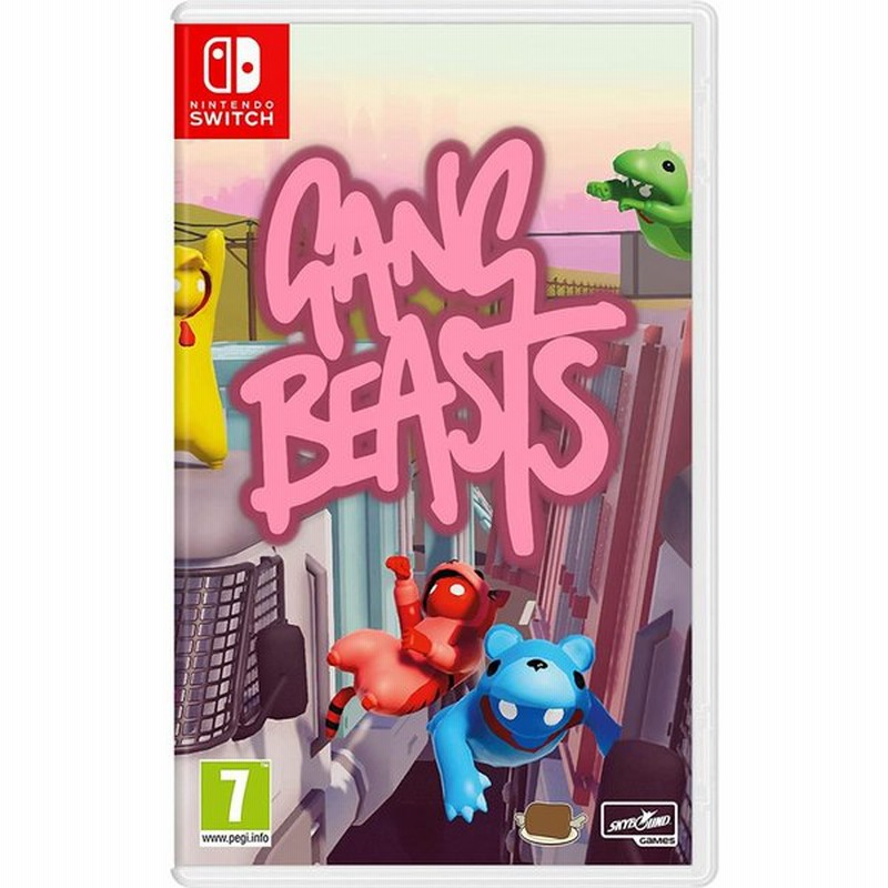 ニンテンドー スイッチ Gang Beasts ソフト ギャングビースト Nintendo Switch Uk輸入ver 通販 Lineポイント最大0 5 Get Lineショッピング