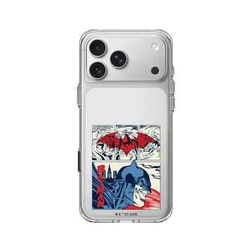 iPhone 17 Pro Max Clear Case（相機按鈕） 透明 - Batman 蝙蝠俠 - 連環漫畫