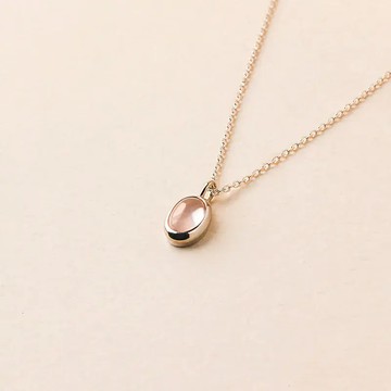 Spanconny弦玥 |粉水晶輕珠寶項鍊
