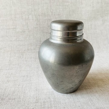古典日式英祥堂厚錫茶罐 │精湛工藝 古樸淳美 古典 雅致 老件