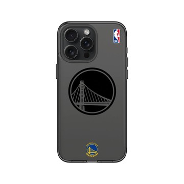 iPhone 15 Pro Max Clear 酷墨灰 - NBA - B&W-金州勇士 Golden State Warriors B&W - Light