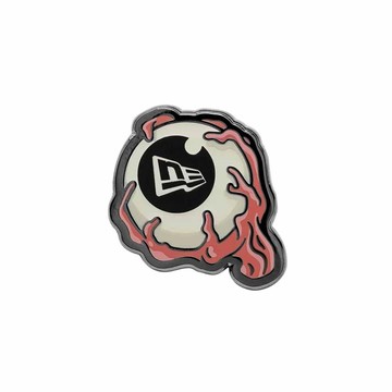 NEW ERA 男女 別針EYE BALL PIN NEW ERA 銀 白 NE60831553