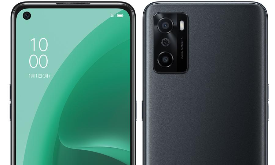 ブラックストレージ容量合計OPPO A55s 5G CPH2309 64GB ブラック 版 