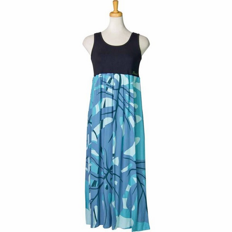 ハワイアンドレス Pukana フラ 衣装 タンクトップドレス ワンピース ロングワンピ 通販 Lineポイント最大get Lineショッピング