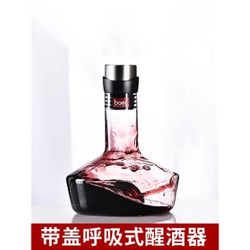 過濾快速醒酒器壺紅酒杯套裝家用水晶玻璃帶蓋葡萄酒倒酒器酒具