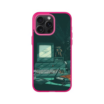 iPhone 15 Pro Max Clear 粉漾桃 - Davey Perkins - 完美桌面