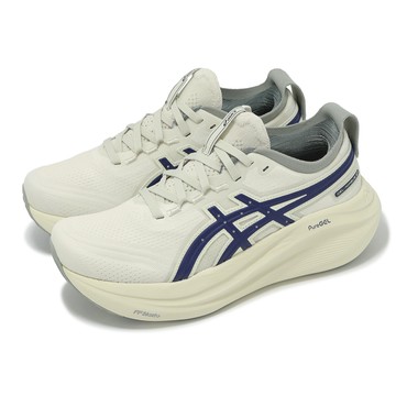 [ACS] Asics 慢跑鞋 GEL-Nimbus 27 ATC 女鞋 米白 藍 復古系列 厚底 緩衝 運動鞋 亞瑟士 1012B812200