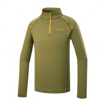 ├登山樂┤台灣MOUNTNEER 山林 男雲彩針織保暖衣-軍綠 # 22P15-65