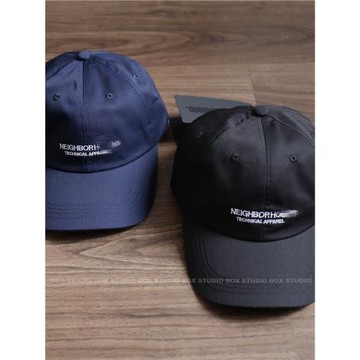 NBHD日潮刺繡經典休閑棒球帽遮陽字母彎沿帽
