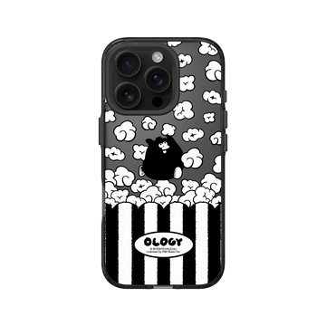 iPhone 16 Pro Clear 酷墨灰 - 奧樂雞 Ology - 奧樂雞歡樂爆米花