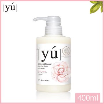 YU東方森草。山茶花修護寵物沐浴乳400ml