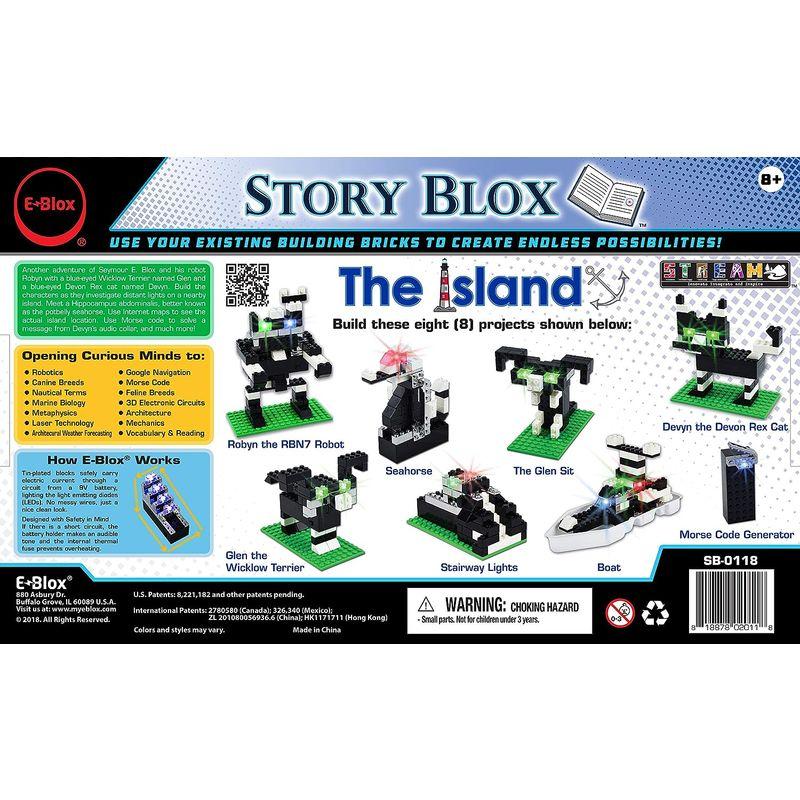 E-Blox Stories Blox Builder The Island LEDライトアップ