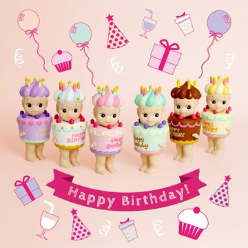 【SonnyAngel】 MiniFigure 生日禮物 慶生天使 (隨機2入組)　