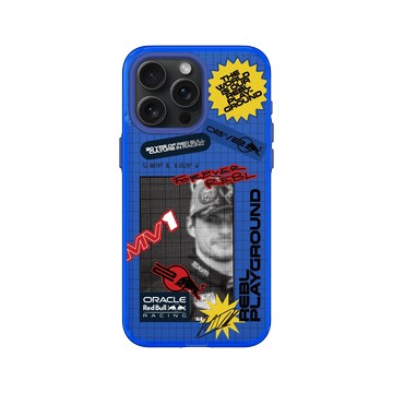 iPhone 15 Pro Max Clear 激光藍 - Oracle Red Bull Racing - MV1 - Pixel Art