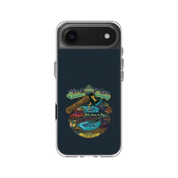 iPhone Air Clear Case（相機按鈕） 透明 - KID - 露營野人