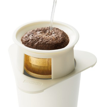 Cores｜單人黃金濾杯 花白色