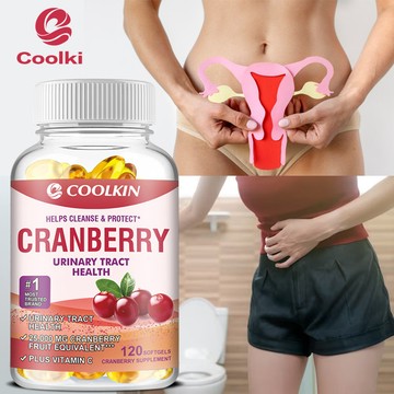 Cooklin  蔓越莓提取物補充劑，含有維生素C，促進泌~尿~道 健康 60/120粒
