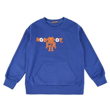 Crocodile Junior小鱷魚童裝- 機器人印圖口袋上衣-U64435 小童款