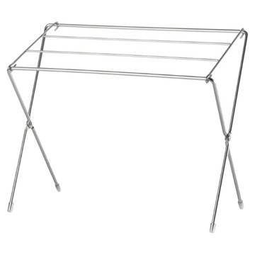 Kitchen Art 不鏽鋼可折疊式迷你抹布晾乾架  32 x 18 x 25cm  1個  不鏽鋼