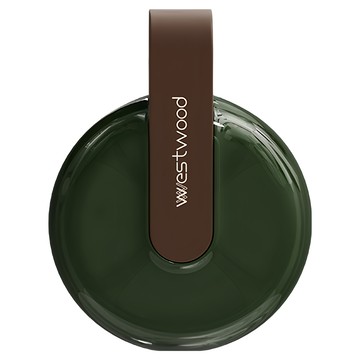 WESTWOOD 無毒維他命盒 砂金石綠 4格  方便攜帶的健康收納盒  1個