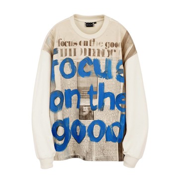 TOBYBLACK FOCUS ON THE GOOD 中性衛衣 by Toby Black