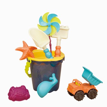 B.Toys  沙趣多多(海軍藍) 挖沙 玩具 沙灘 兒童