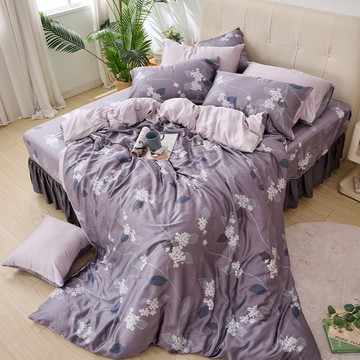 【廠商直送】戀家天絲被套-暮光韻律-雙人