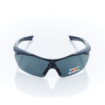Z-POLS 消光霧黑頂級TR90材質框 搭載抗UV400頂級Polarized偏光黑運動太陽眼鏡(輕巧彈性配戴舒適)