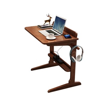 【HappyLife】實木沙發邊桌 60公分 Y11905胡桃