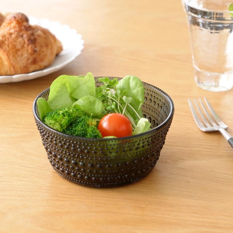 12/15はポイント10倍／ イッタラ カステヘルミ ボウル 230ml ダークグレー iittala Kastehelmi 北欧 食器 ガラスボウル  ガラス 小鉢 おしゃれ スタッキング | LINEブランドカタログ