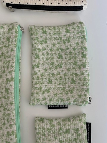 Navi Gauze Clutch Bag [GREEN]