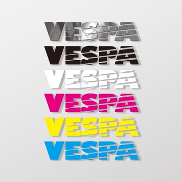 VESPA/SP/車貼 SunBrother孫氏兄弟 防水貼紙 車貼貼紙