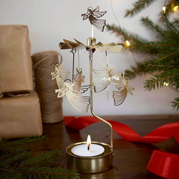 瑞典 Pluto Design 佳音天使 旋轉燭台  (附茶燭）