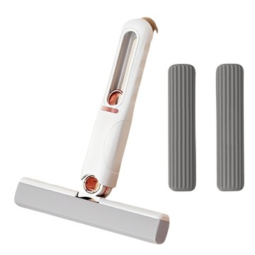 迷你拖把 打標 手把 + 棉頭 2個  25 x 16 x 3cm  1組