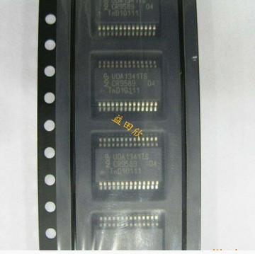 音頻解碼器 DAC 數位轉模擬解碼器 UDA1341TS UDA1341  SSOP28 模擬音頻編解碼器IC 台灣出貨