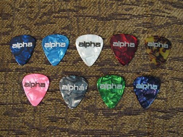 Alpha 木吉他/民謠吉他/古典吉他/烏克麗麗用 0.46mm 彈片/ Pick【唐尼樂器】