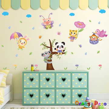 【橘果設計】無尾熊 壁貼 牆貼 壁紙 DIY組合裝飾佈置