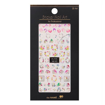 【專業用】美甲貼紙 3D Art 盛朵【韓國製】