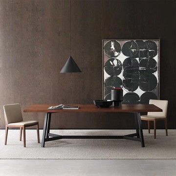 【D3原木家居】Niko 北美胡桃木餐桌 長桌 實木桌