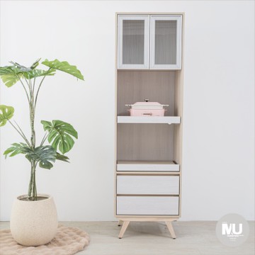 沐家具mufurniture Home 白楓木2尺電器櫃/客廳/廚房/置物櫃
