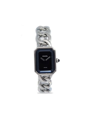 CHANEL Pre-Owned - 1987 pre-owned Première 20mm - women - stainless steel - One Size - Silver
