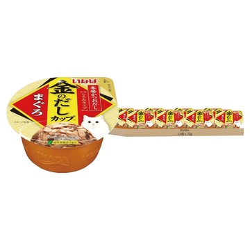 INABA CIAO 金湯杯 貓用湯罐  70g  12個  IMC-131 鮪魚
